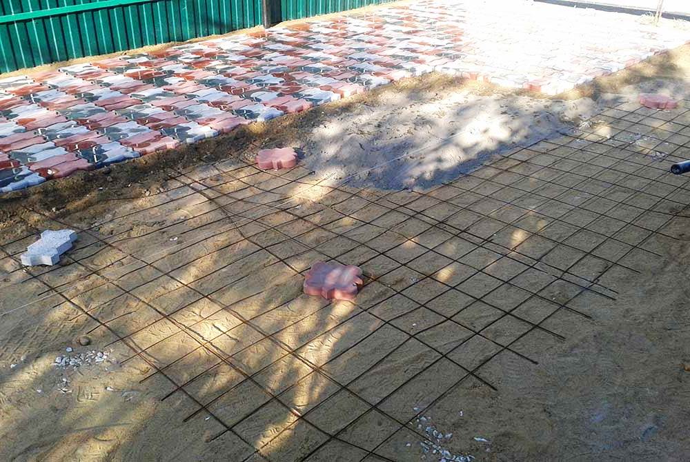 Укладка тротуарной плитки под ключ 7